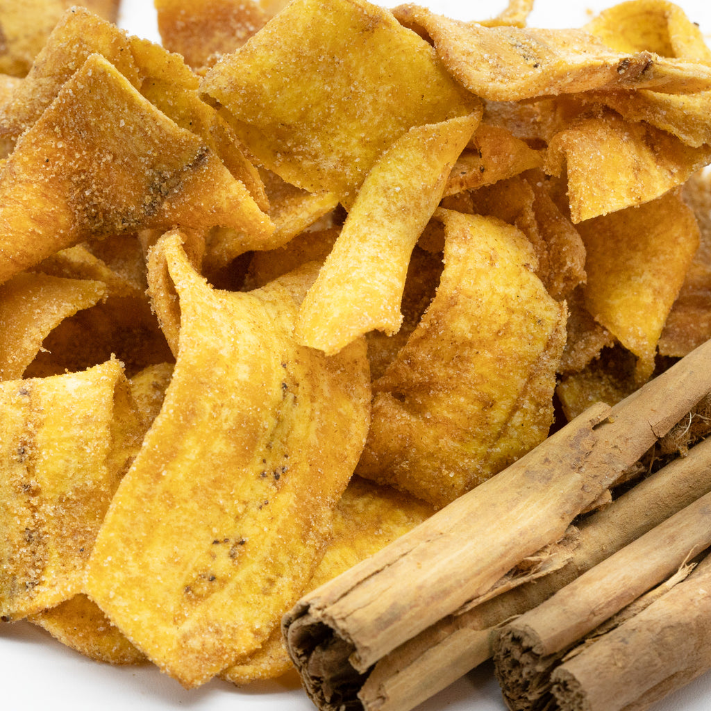 Chips de Plátano, Canela y Stevia 50gr - Libre de Culpa